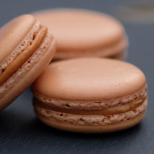 Salted Caramel French Macaroon