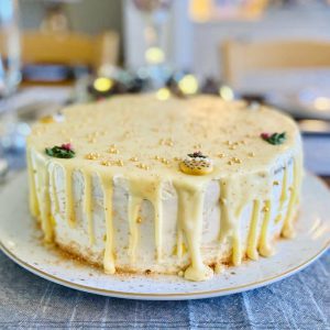 Close up of gourmet handcrafted gingerbread and honey cake