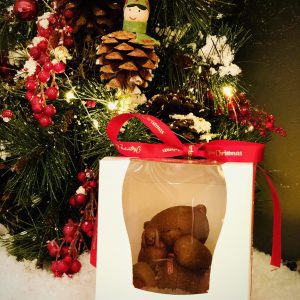 Milk chocolate bear giftbox