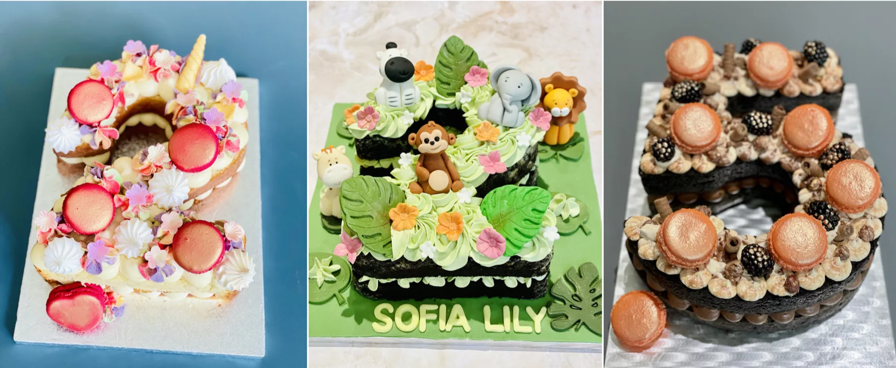 Introducing the Sweet Sensation ‘Number Cakes’ Take Center Stage at